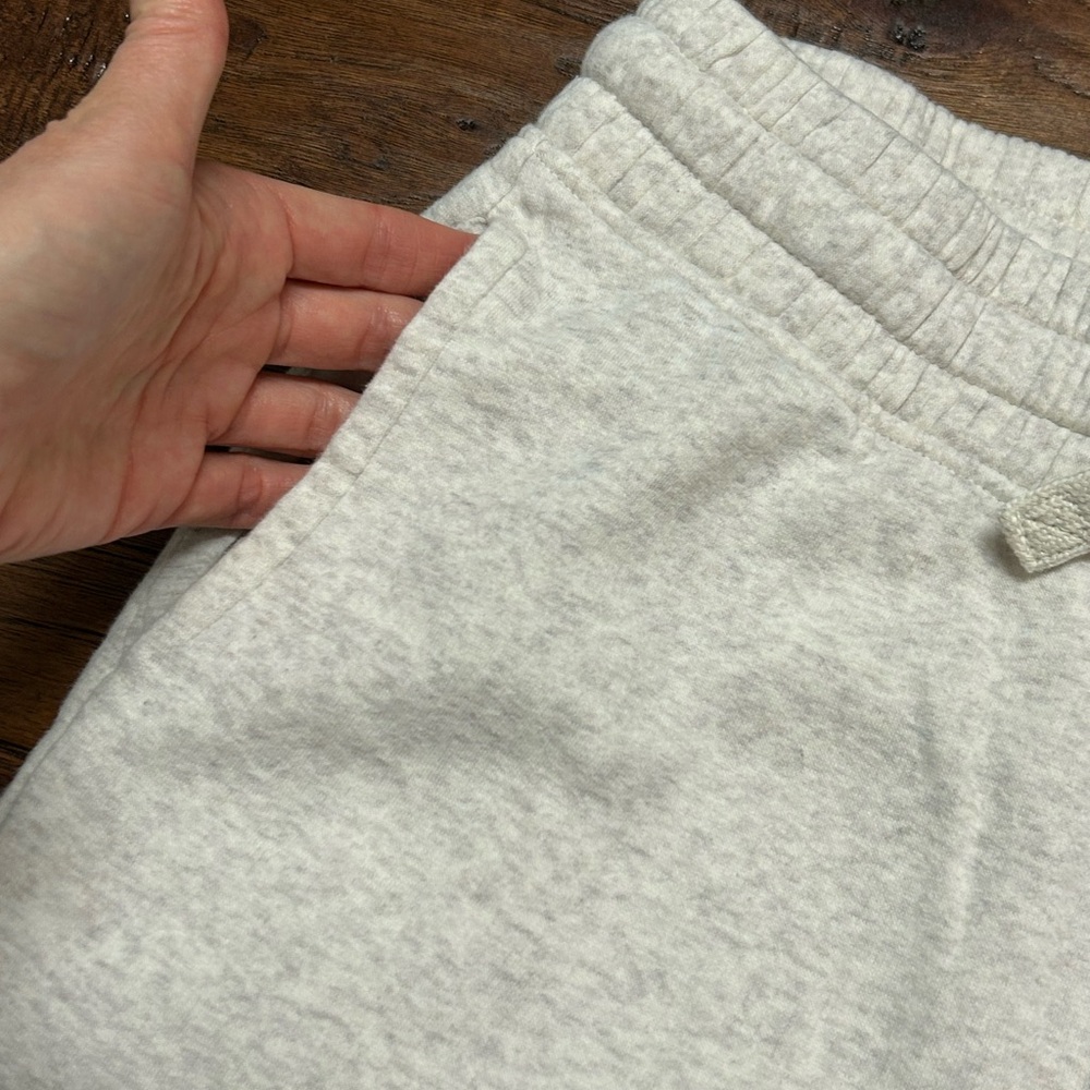 H&M Youth 14Y Cream Oatmeal Sweatpants Fleece Lined Joggers - Picture 5 of 5